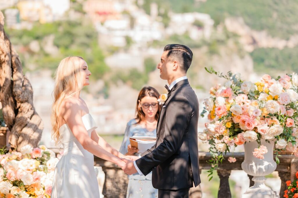 Micro wedding at Villa Magia Positano