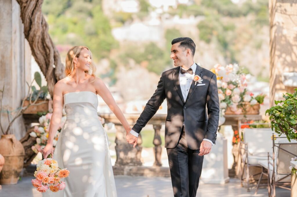 Micro wedding at Villa Magia Positano