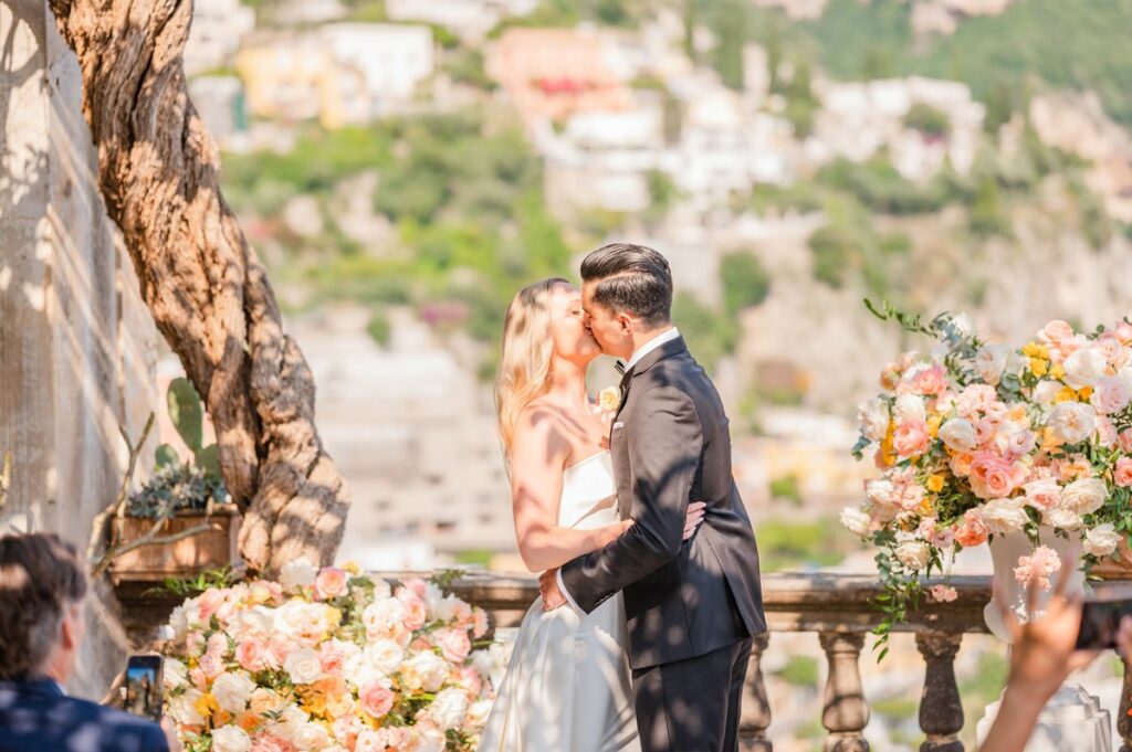Micro wedding at Villa Magia Positano