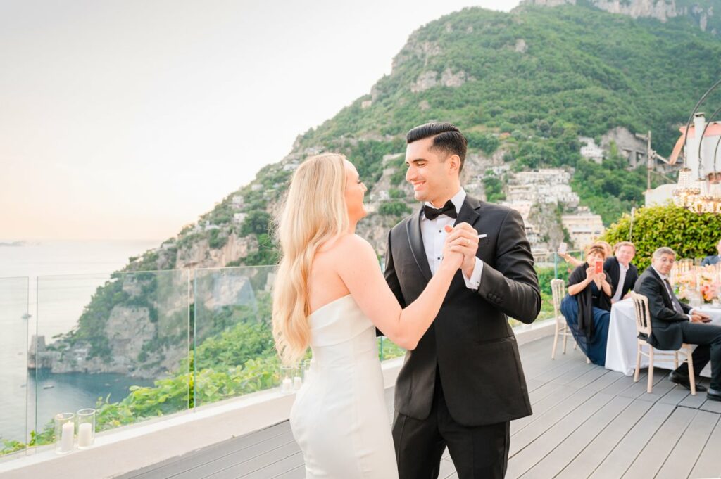 Micro wedding at Villa Magia Positano