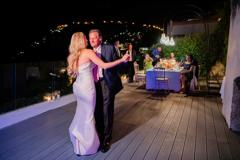 Micro wedding at Villa Magia Positano