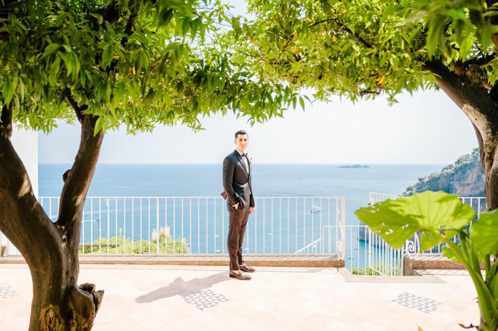 Micro wedding at Villa Magia Positano