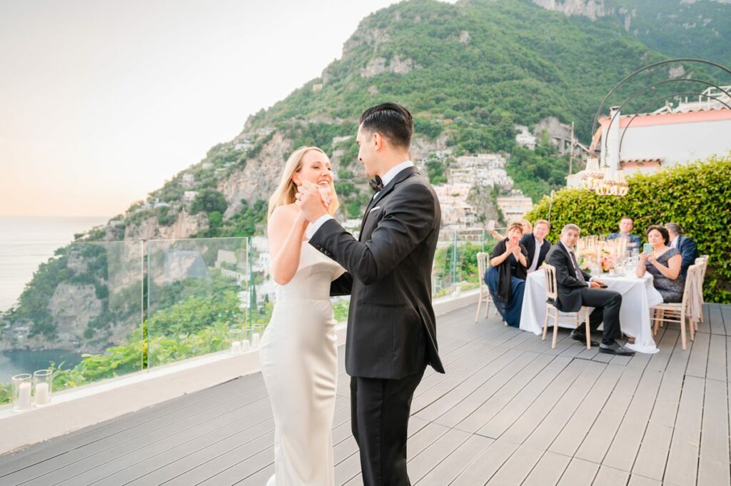 Micro wedding at Villa Magia Positano