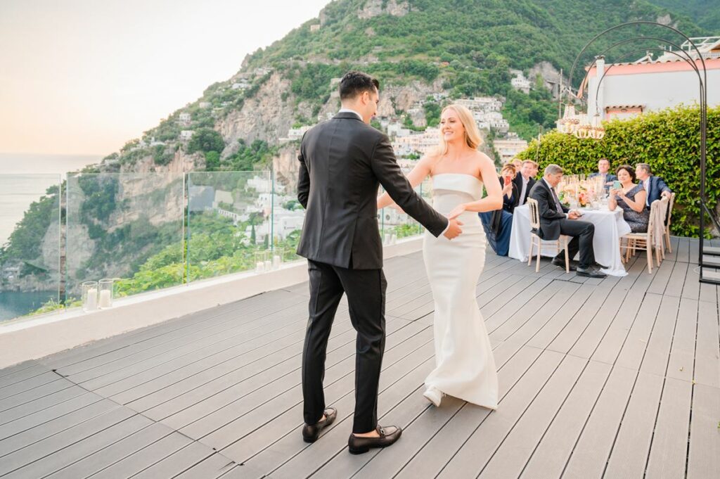 Micro wedding at Villa Magia Positano