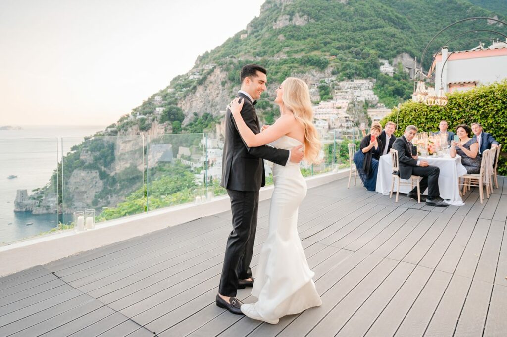 Micro wedding at Villa Magia Positano