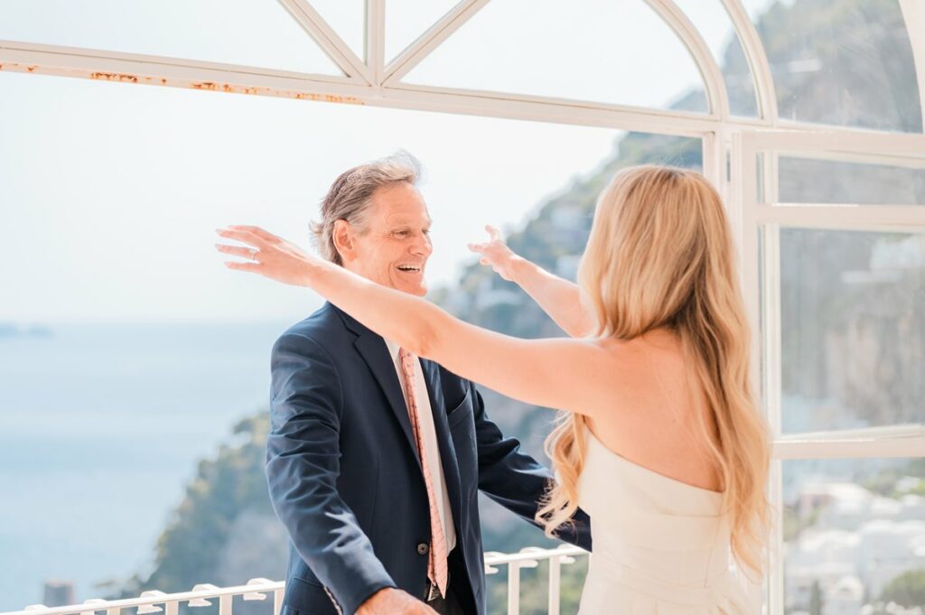 Micro wedding at Villa Magia Positano
