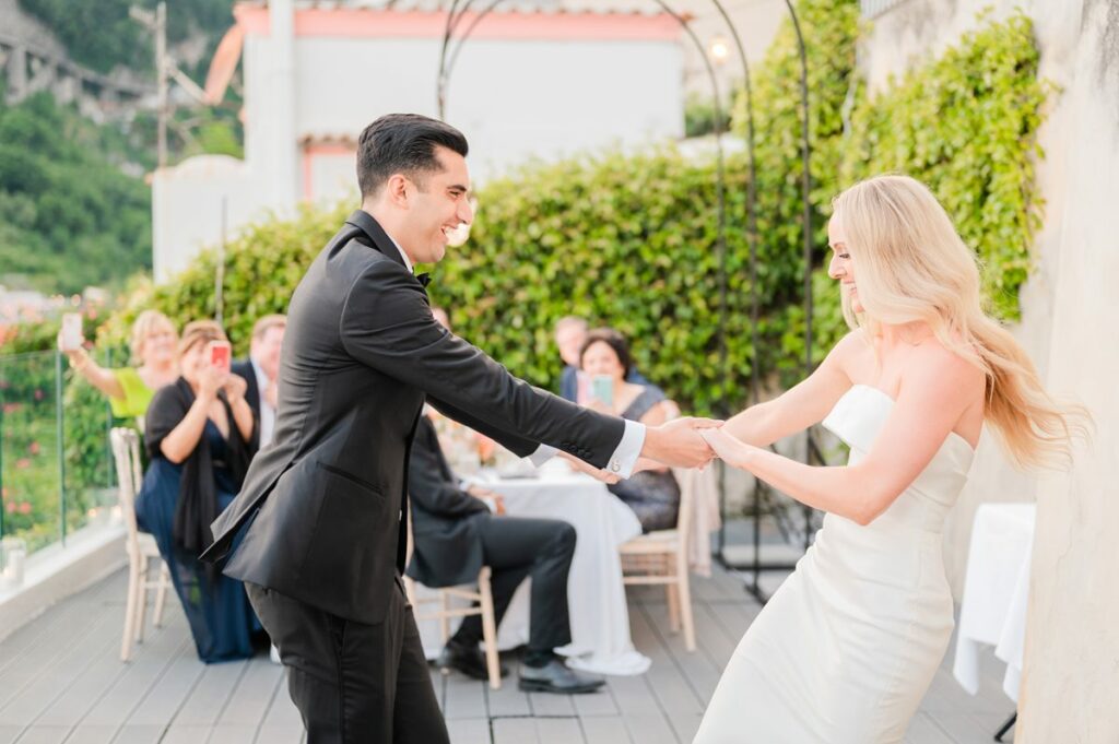 Micro wedding at Villa Magia Positano