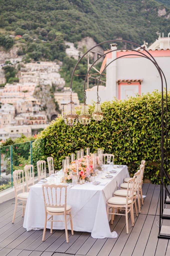 Micro wedding at Villa Magia Positano