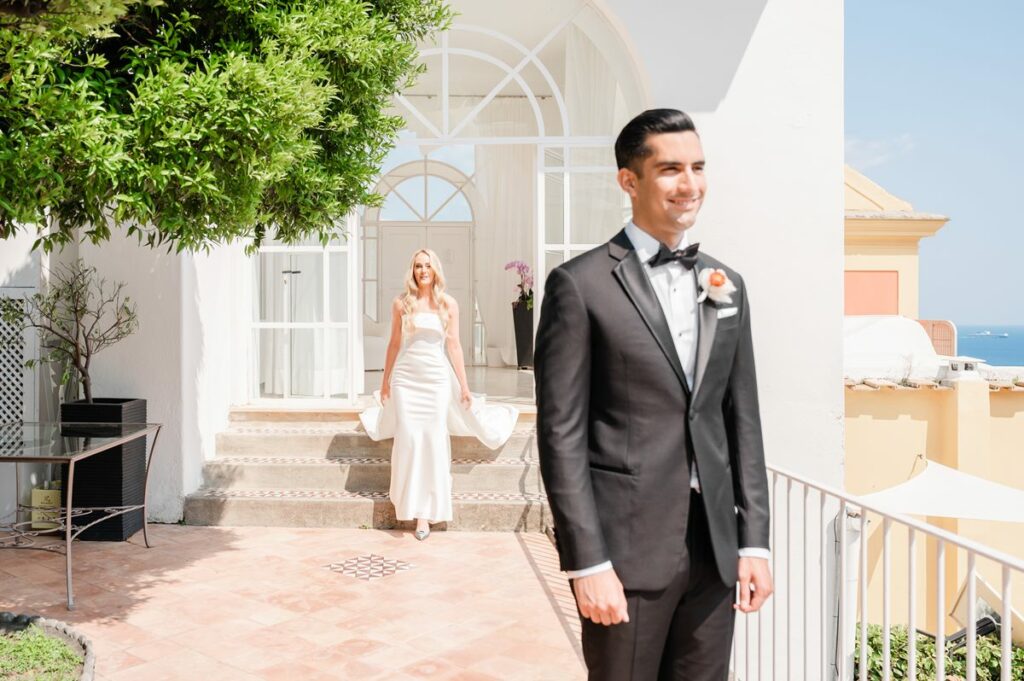 Micro wedding at Villa Magia Positano