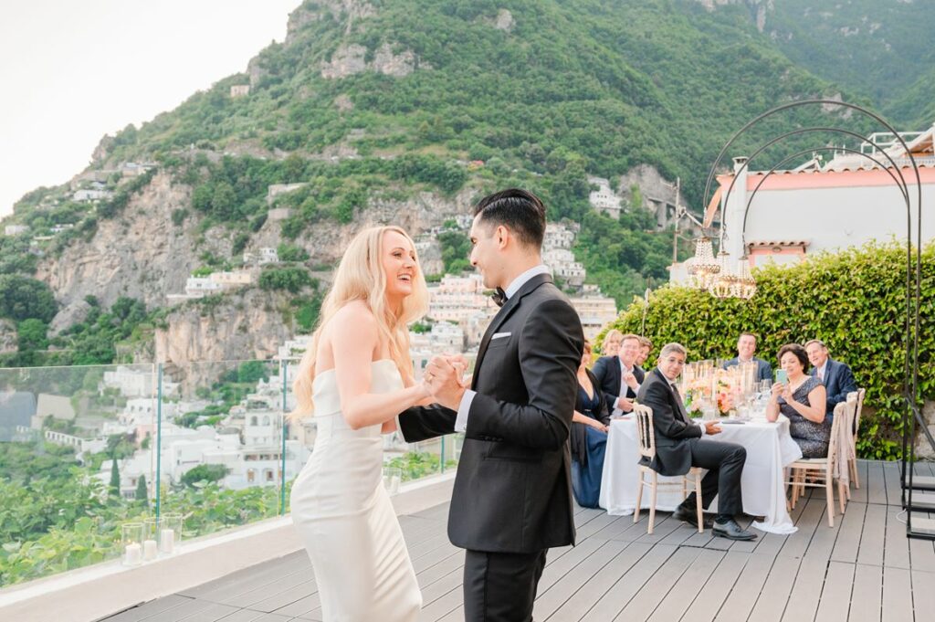 Micro wedding at Villa Magia Positano