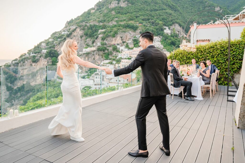 Micro wedding at Villa Magia Positano