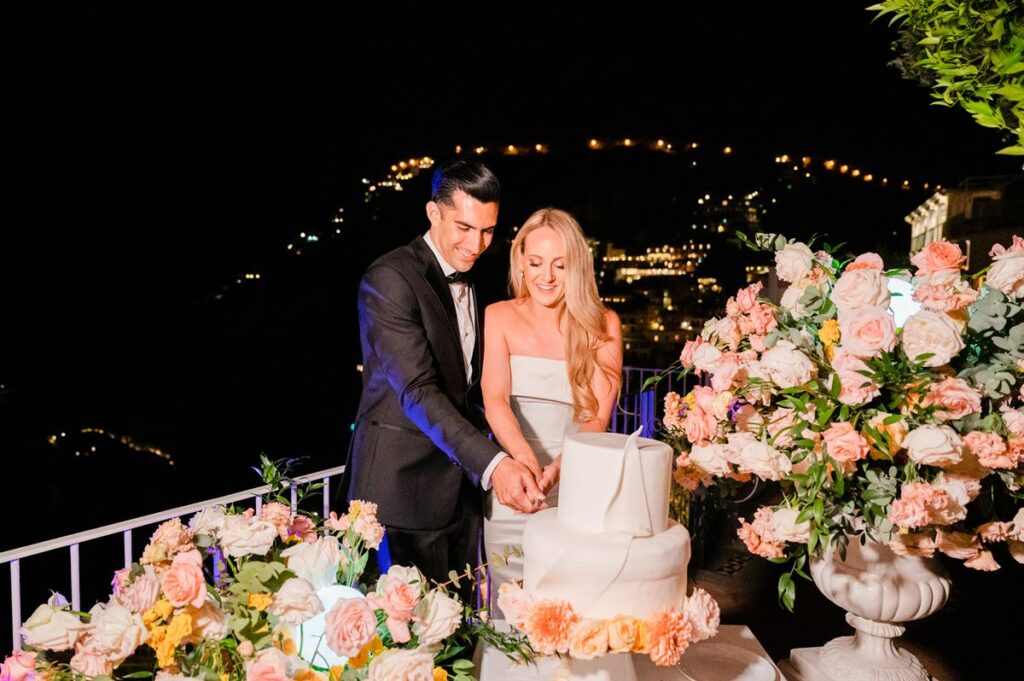 Micro wedding at Villa Magia Positano