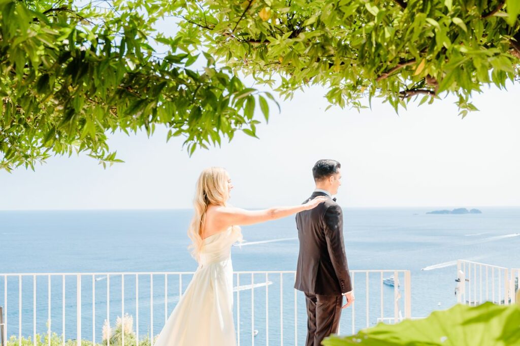 Micro wedding at Villa Magia Positano