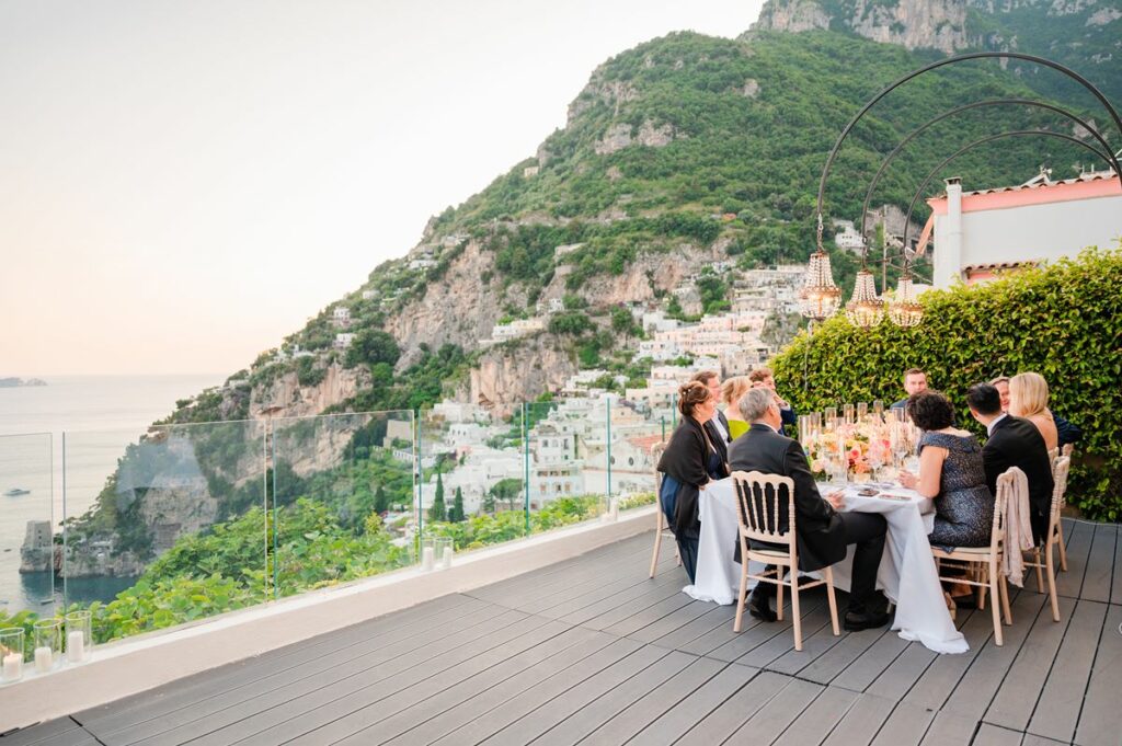 Micro wedding at Villa Magia Positano