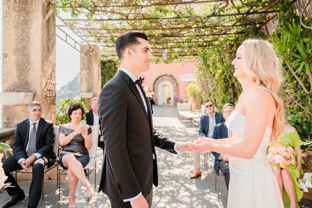 Micro wedding at Villa Magia Positano