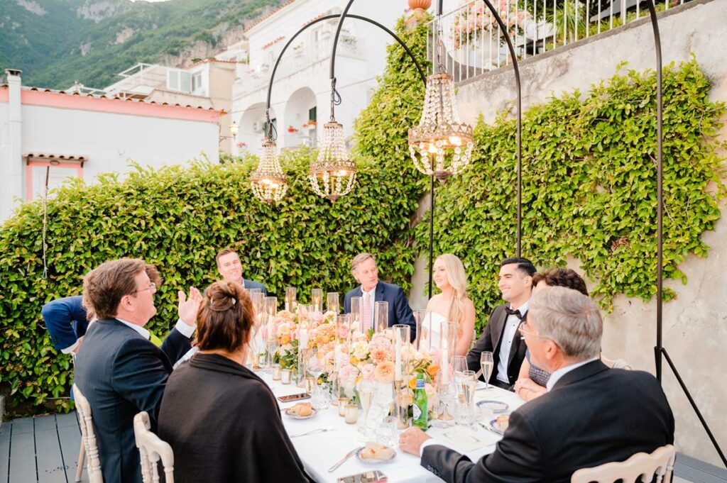 Micro wedding at Villa Magia Positano