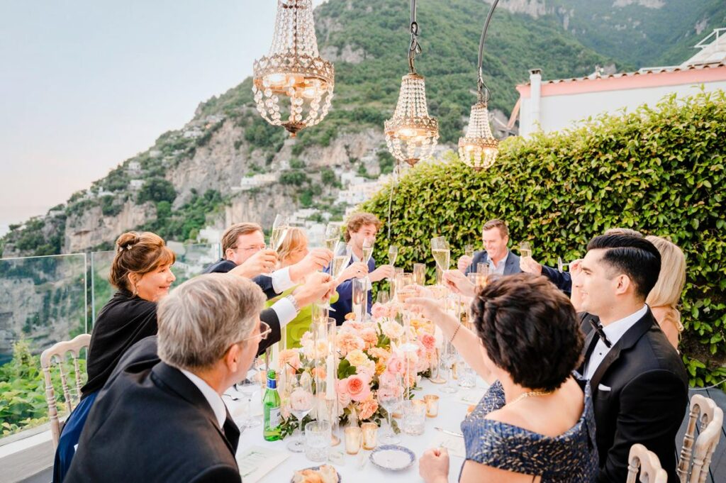 Micro wedding at Villa Magia Positano