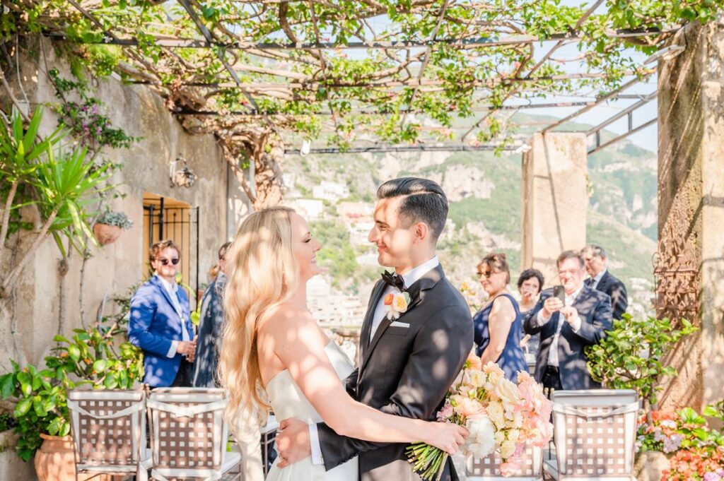 Micro wedding at Villa Magia Positano