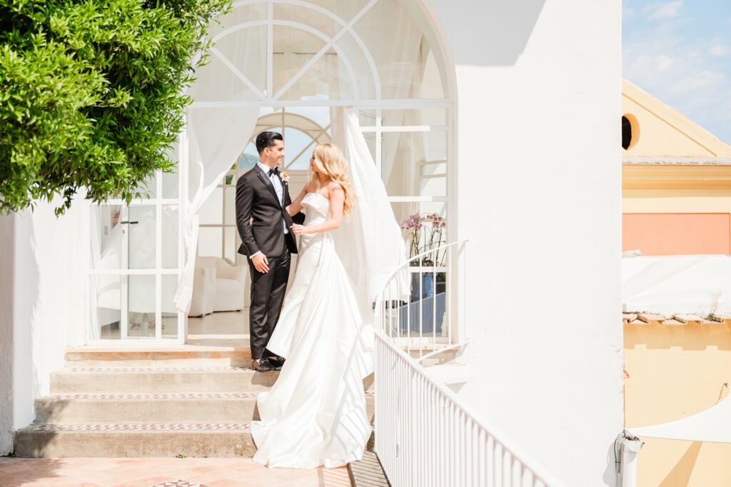 Micro wedding at Villa Magia Positano