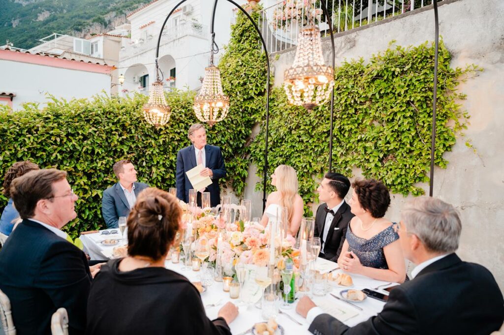 Micro wedding at Villa Magia Positano