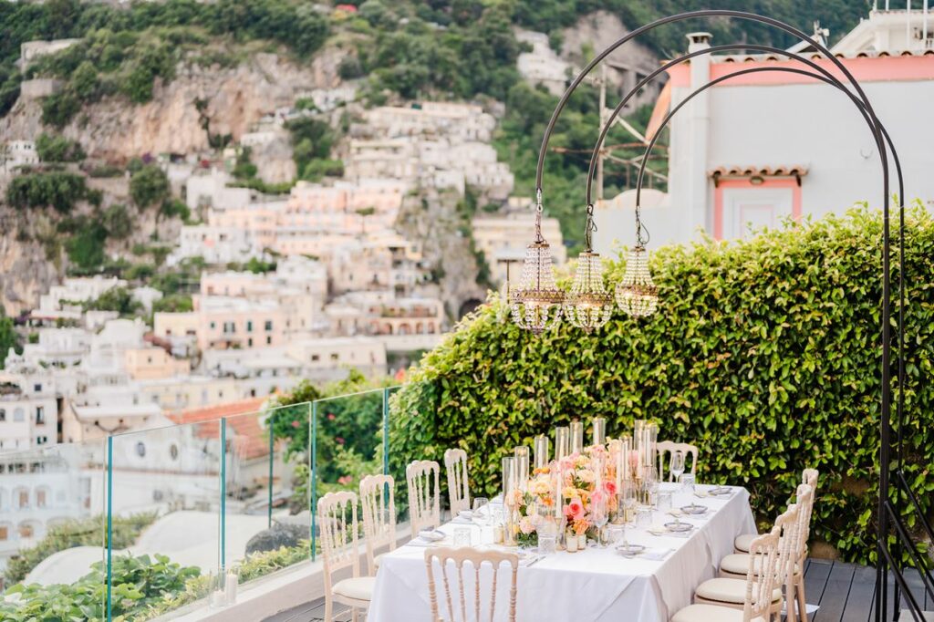 Micro wedding at Villa Magia Positano