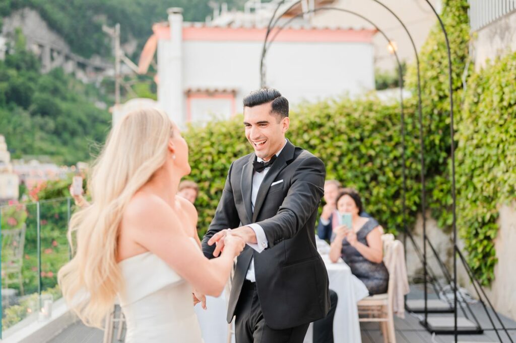Micro wedding at Villa Magia Positano