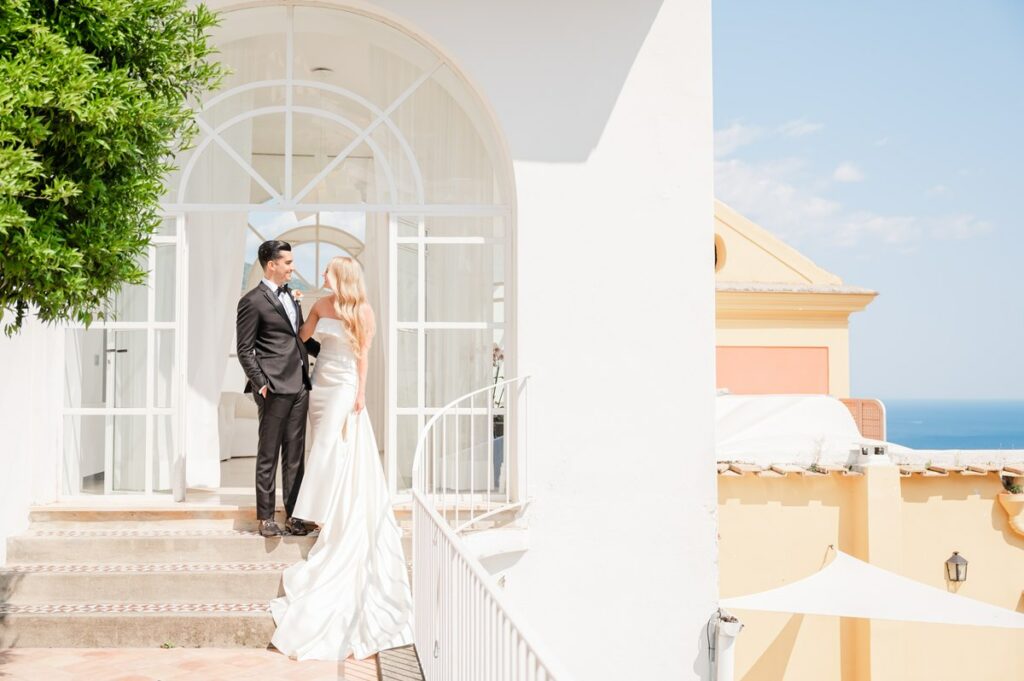 Micro wedding at Villa Magia Positano