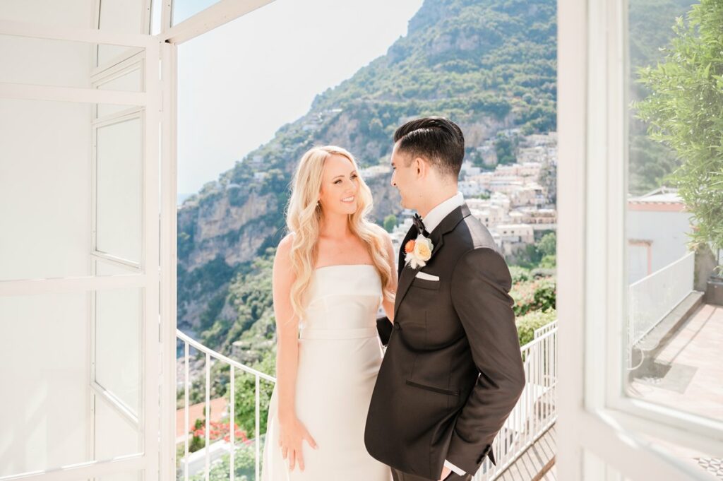 Micro wedding at Villa Magia Positano