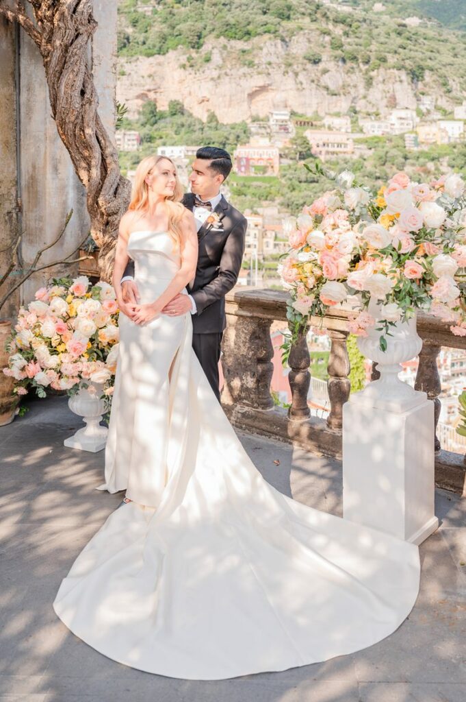 Micro wedding at Villa Magia Positano