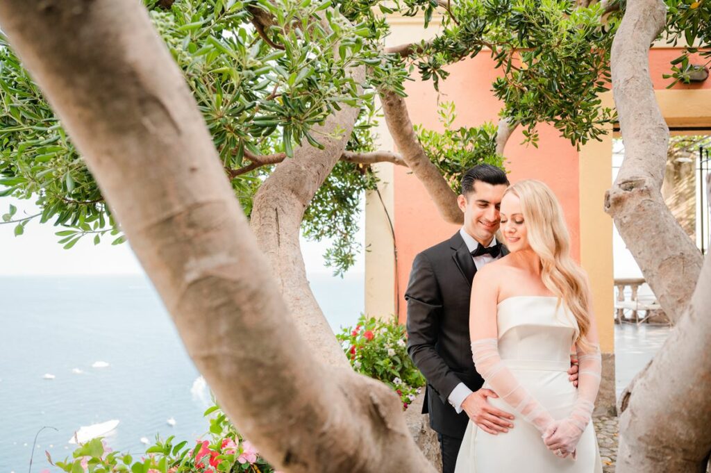 Micro wedding at Villa Magia Positano