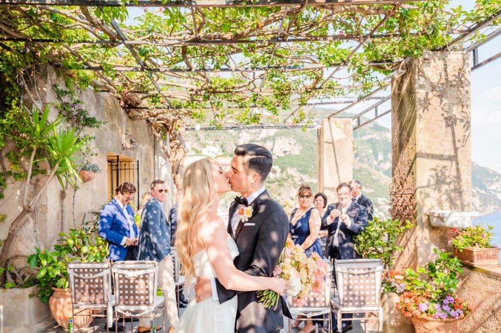 Micro wedding at Villa Magia Positano