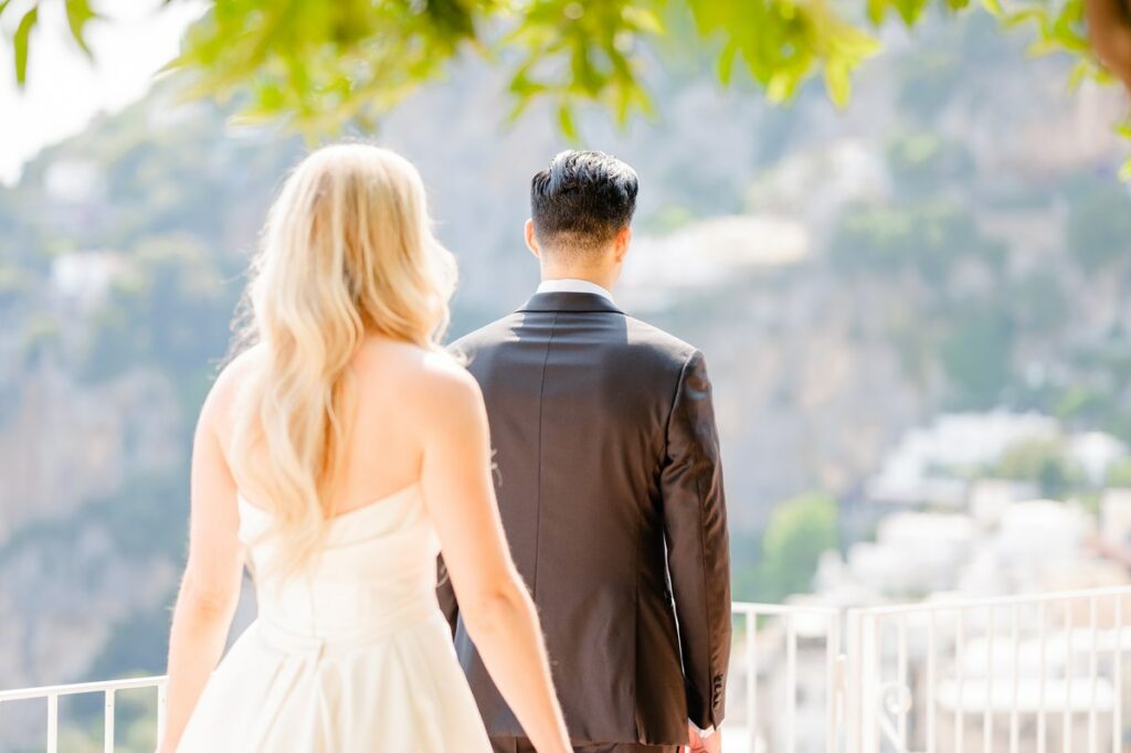 Micro wedding at Villa Magia Positano