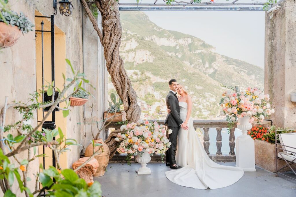 Micro wedding at Villa Magia Positano