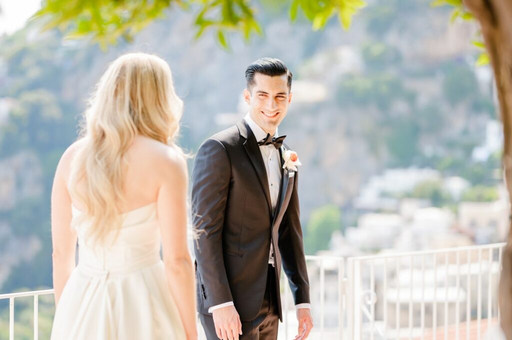Micro wedding at Villa Magia Positano