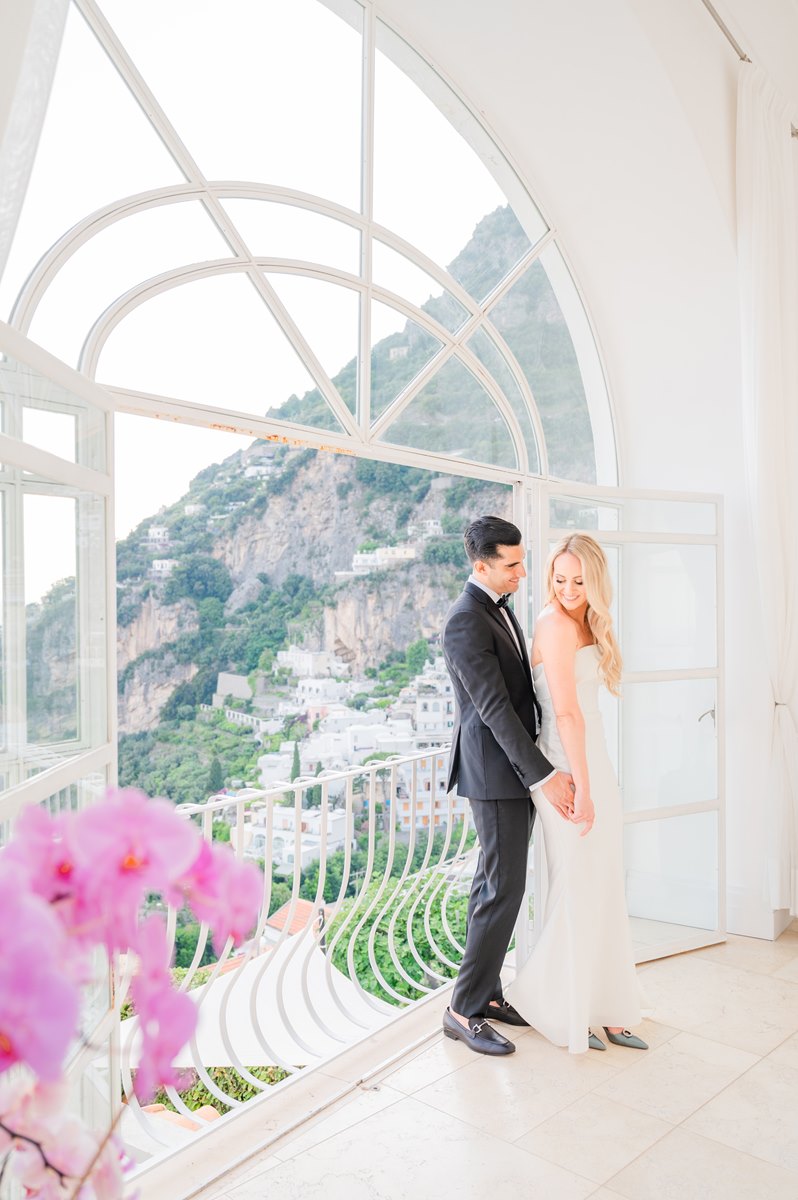 Micro wedding at Villa Magia Positano