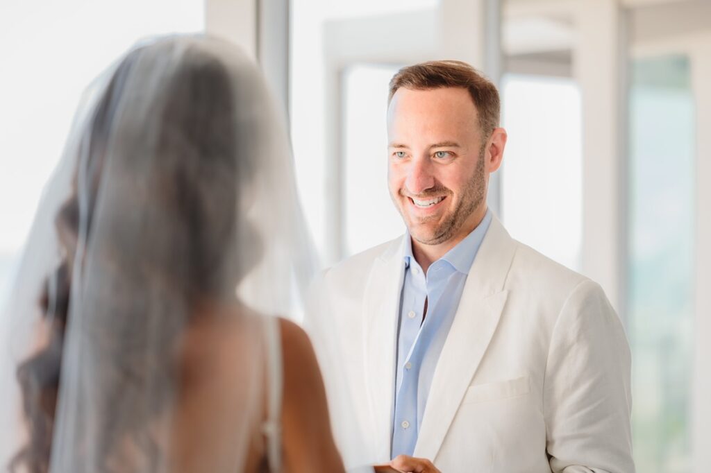 beach elopement in positano
