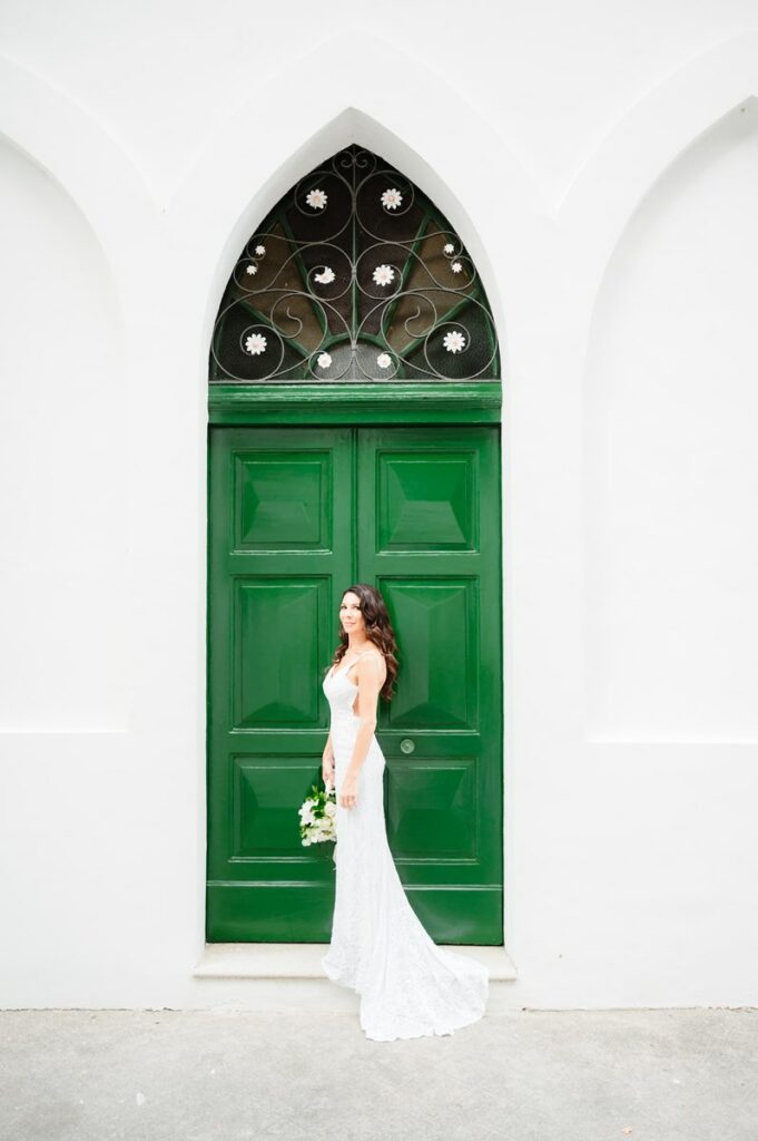 beach elopement in positano
