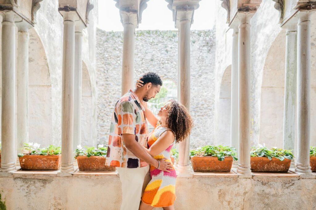 luxury wedding proposal in Ravello