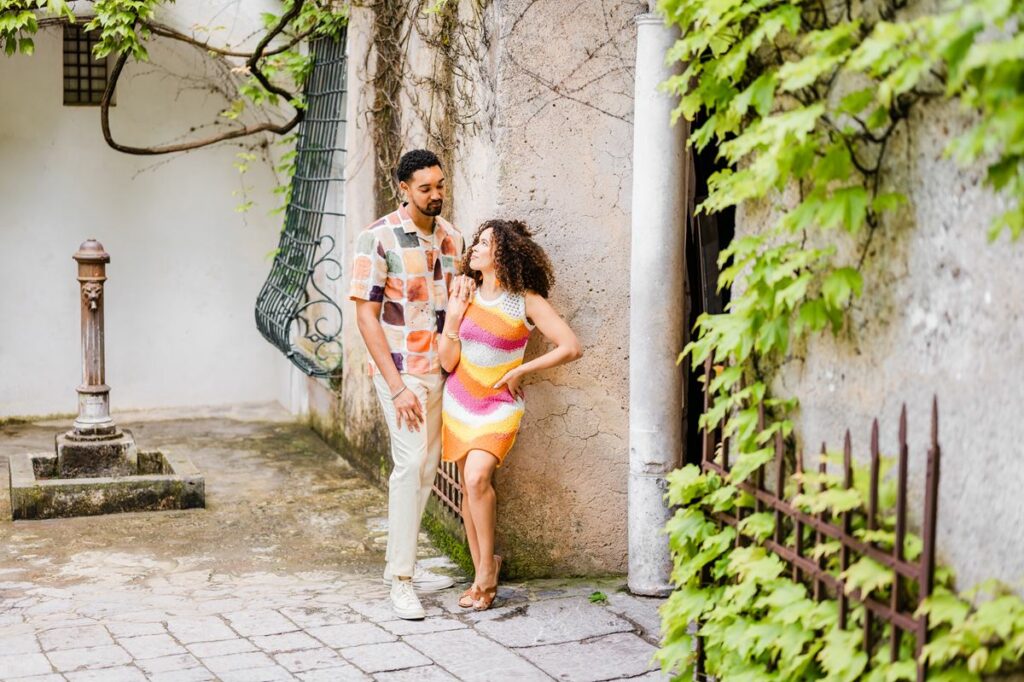 luxury wedding proposal in Ravello