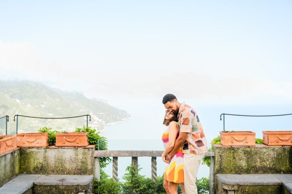 luxury wedding proposal in Ravello