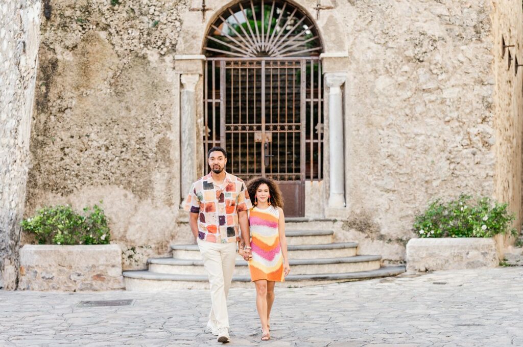 luxury wedding proposal in Ravello