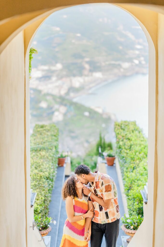 luxury wedding proposal in Ravello