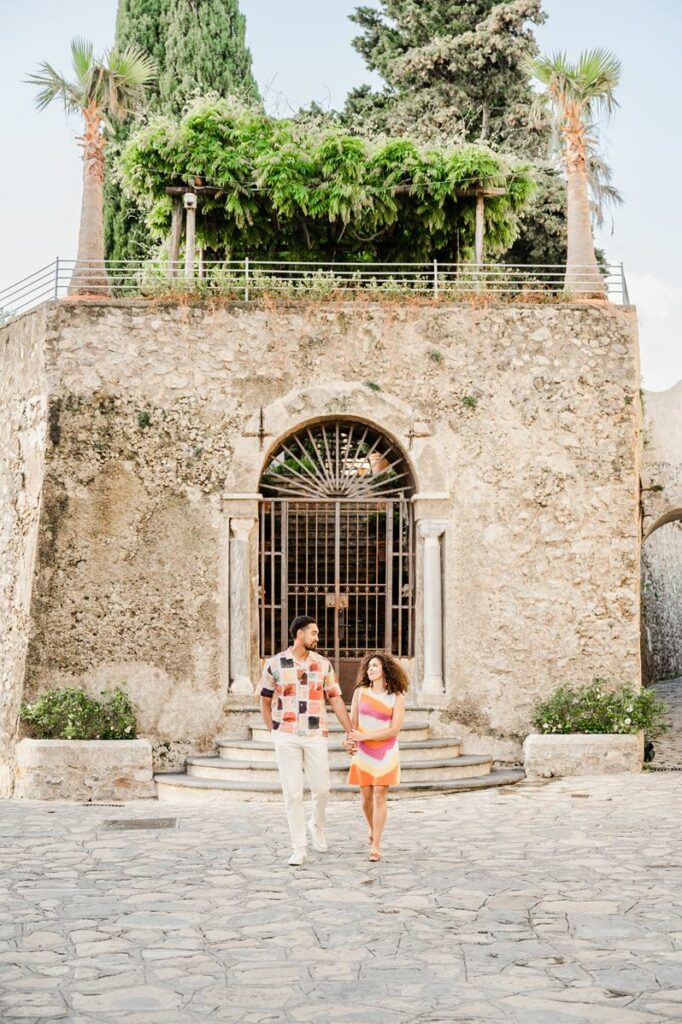 luxury wedding proposal in Ravello