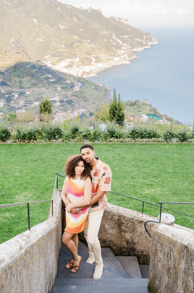 luxury wedding proposal in Ravello