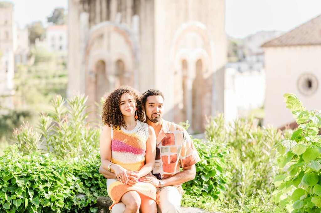 luxury wedding proposal in Ravello