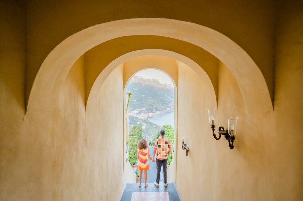 luxury wedding proposal in Ravello