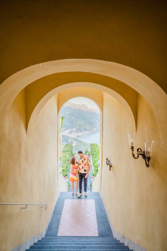 luxury wedding proposal in Ravello