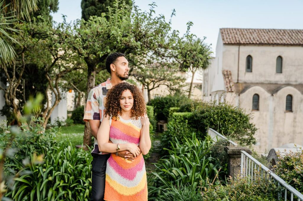 luxury wedding proposal in Ravello