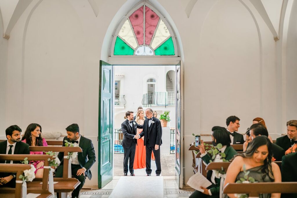 wedding at Rada Positano and Marincanto Hotel