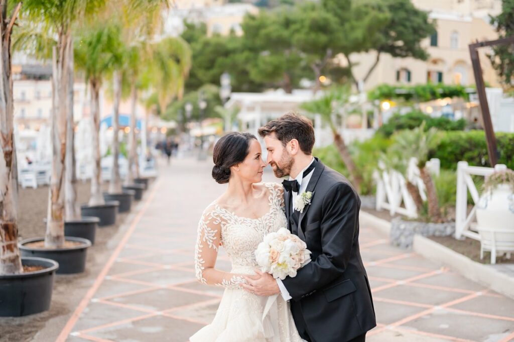 wedding at Rada Positano and Marincanto Hotel